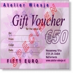 9912 - Gift : Cadeaubon 50 Euro 