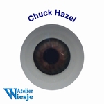 630400 - Eyes : Polyglass ogen  Chuck Hazel 