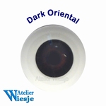 630500 - Eyes : Polyglass ogen  Dark Oriental 