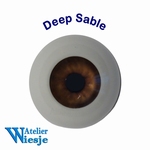 630600 - Eyes : Polyglass ogen  Deep Sable 