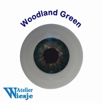 631000 - Eyes : Polyglass ogen  Woodland Green 