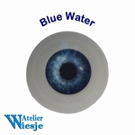 631300 - Eyes : Polyglass ogen  Blue Water -Soon available